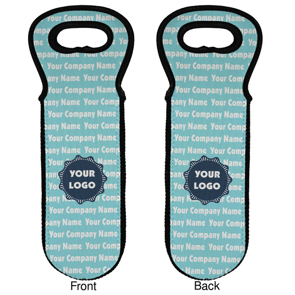 Logo & Company Name Wine Tote Front & Back