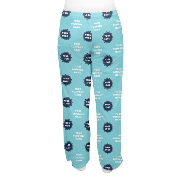 Logo & Company Name Women's Pj on model - Back