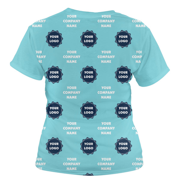 Logo & Company Name Women's T-shirt Back