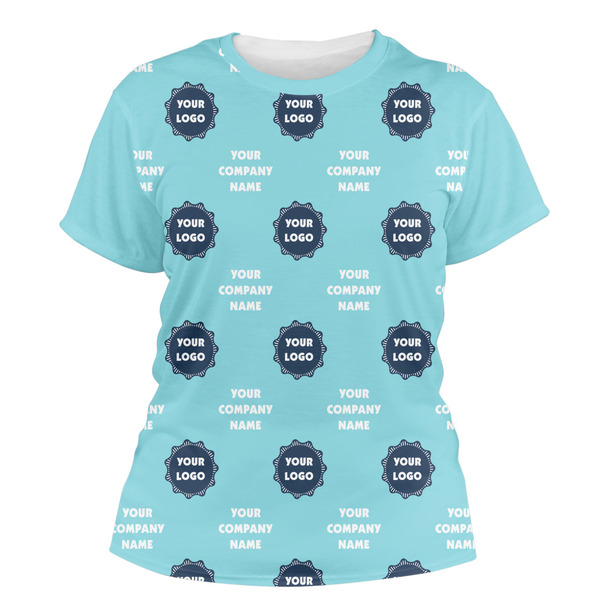 Custom Logo & Company Name Women's Crew T-Shirt - Medium