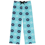 Logo & Company Name Womens Pajama Pants - L