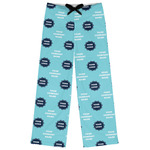 Logo & Company Name Womens Pajama Pants - M
