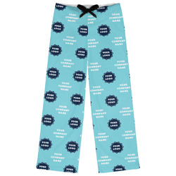 Logo & Company Name Womens Pajama Pants - M
