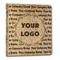 Logo & Company Name Wood 3-Ring Binder - 1" Letter Size