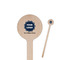 Logo & Company Name Round Wooden Stir Sticks
