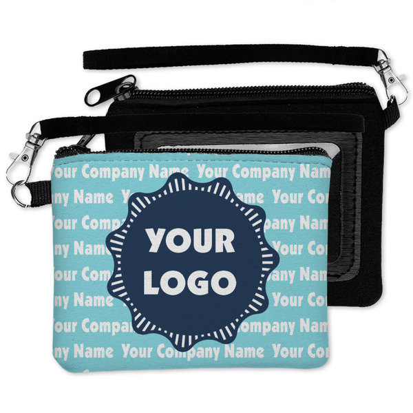 Logo & Company Name Wristlet ID Cases - MAIN