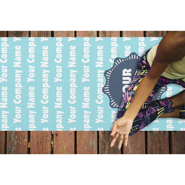 Logo & Company Name Yoga Mats - LIFESTYLE
