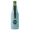 Logo & Company Name Zipper Bottle Cooler - BACK (bottle)