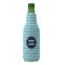 Logo & Company Name Zipper Bottle Cooler - FRONT (bottle)