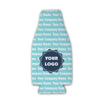 Logo & Company Name Zipper Bottle Cooler - Single