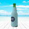 Logo & Company Name Zipper Bottle Cooler - LIFESTYLE