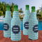 Logo & Company Name Zipper Bottle Cooler - Set of 4 - LIFESTYLE
