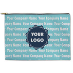 Logo & Company Name Zipper Pouch