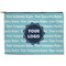 Logo & Company Name Zipper Pouch Large (Front)