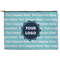 Logo & Company Name Zipper Pouch - Large - 12.5" x 8.5"