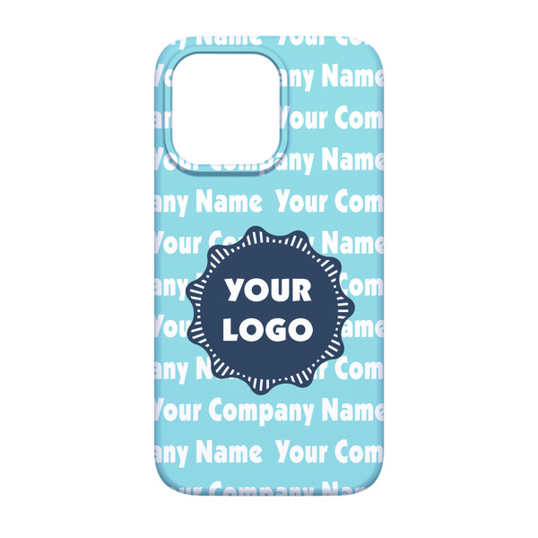 Logo & Company Name iPhone 13 Case - Back
