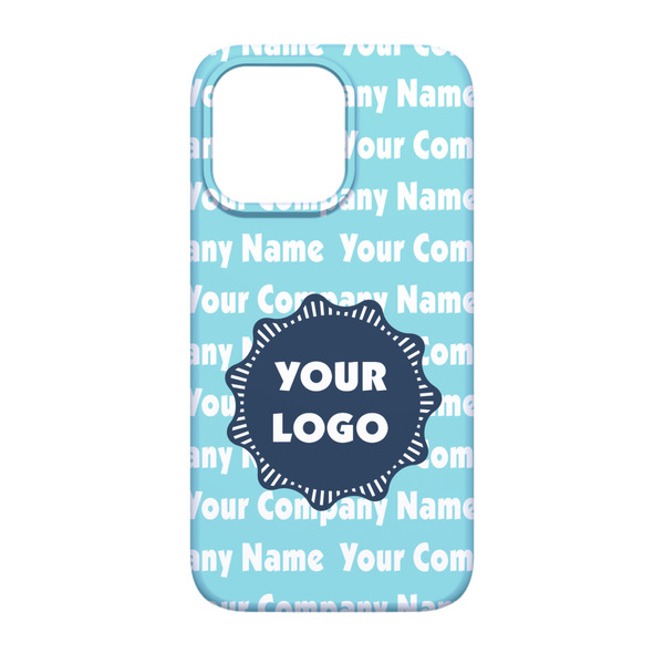Logo & Company Name iPhone 13 Pro Case - Back