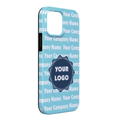Logo & Company Name iPhone Case - Rubber Lined - iPhone 13 Pro Max