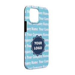 Logo & Company Name iPhone Case - Rubber Lined - iPhone 13 Pro
