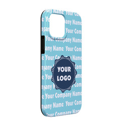 Logo & Company Name iPhone Case - Rubber Lined - iPhone 13