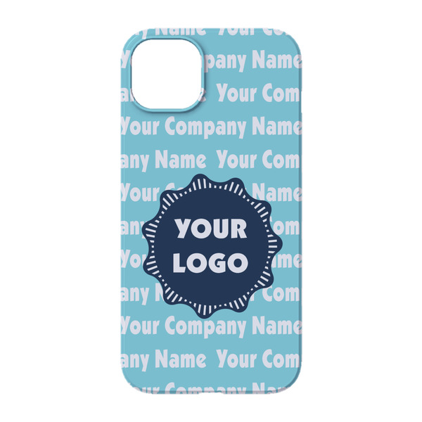 Logo & Company Name iPhone 14 Case - Back