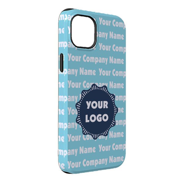 Custom Logo & Company Name iPhone Case - Rubber Lined - iPhone 14 Pro Max