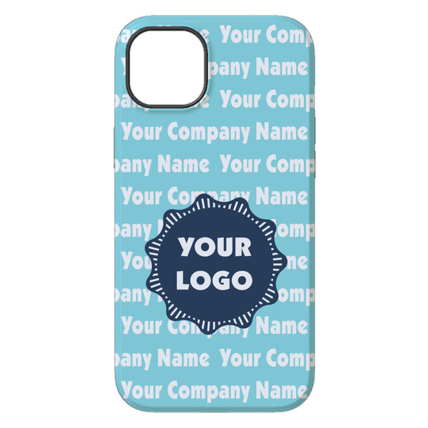 Logo & Company Name iPhone 14 Pro Max Tough Case - Back