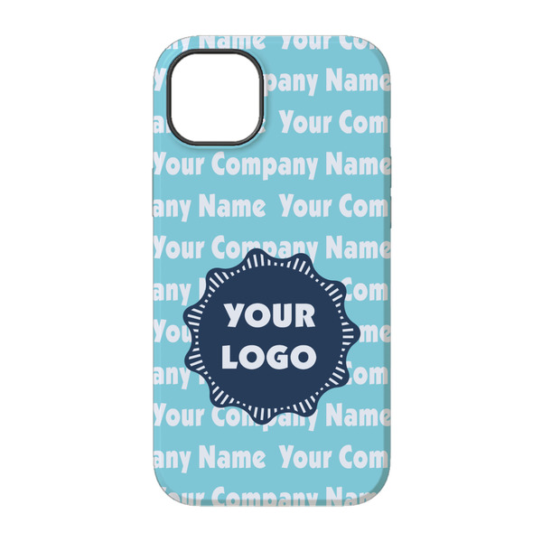 Logo & Company Name iPhone 14 Pro Tough Case - Back