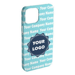 Logo & Company Name iPhone Case - Plastic - iPhone 15 Plus