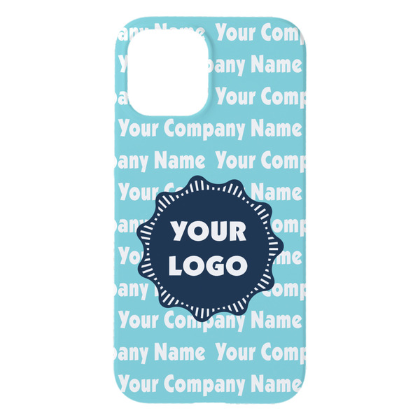 Logo & Company Name iPhone 15 Plus Case - Back