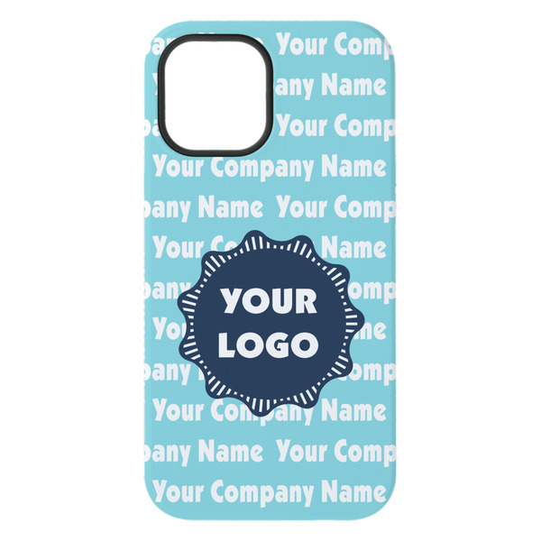 Logo & Company Name iPhone 15 Plus Tough Case - Back