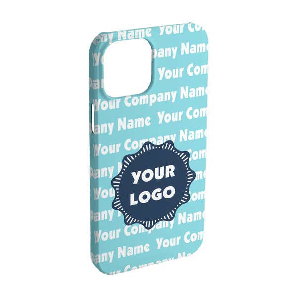 Custom Logo & Company Name iPhone Case - Plastic - iPhone 15 Pro