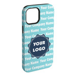 Logo & Company Name iPhone Case - Rubber Lined - iPhone 15 Pro Max