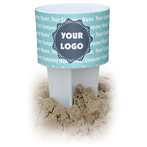 Custom Logo & Company Name Beach Spiker Drink Holder