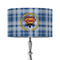 Hipster Dad 12" Drum Lamp Shade - Fabric (Personalized)