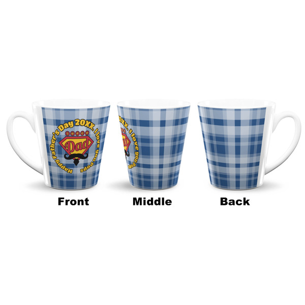 Hipster Dad 12 Oz Latte Mug - Approval