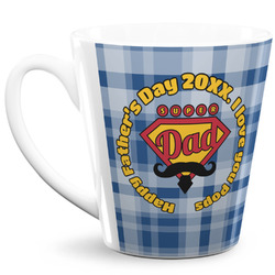 Hipster Dad 12 Oz Latte Mug (Personalized)