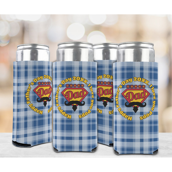 Hipster Dad 12oz Tall Can Sleeve - Set of 4 - LIFESTYLE