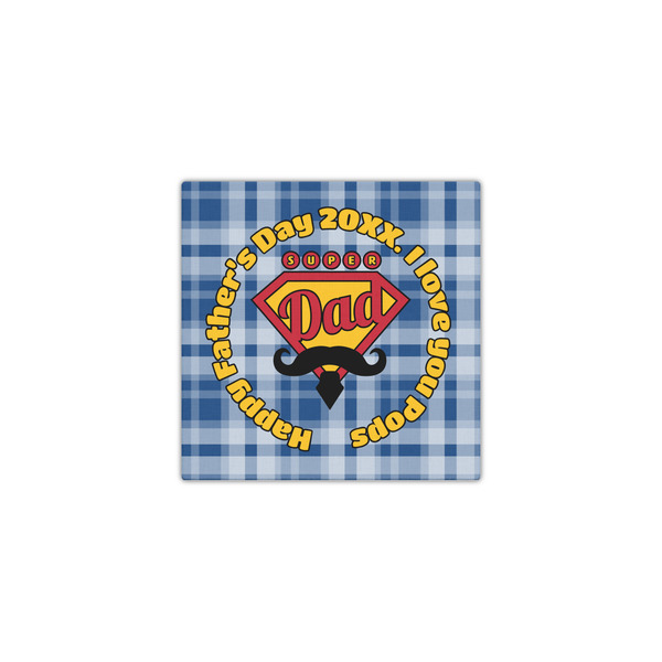 Hipster Dad 12x12 - Canvas Print - Front View