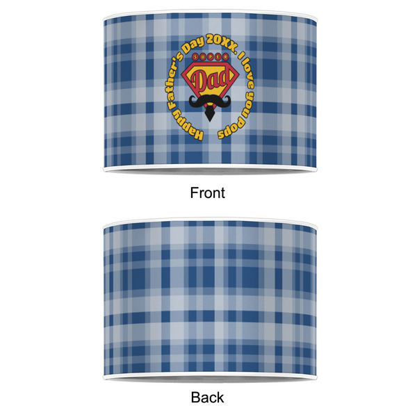 Hipster Dad 16" Drum Lampshade - APPROVAL (Poly Film)