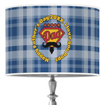 Hipster Dad Drum Lamp Shade (Personalized)