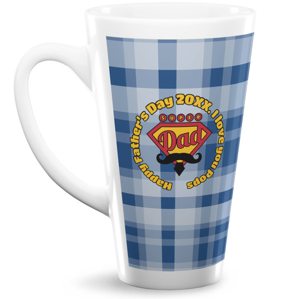 Custom Hipster Dad Latte Mug (Personalized)