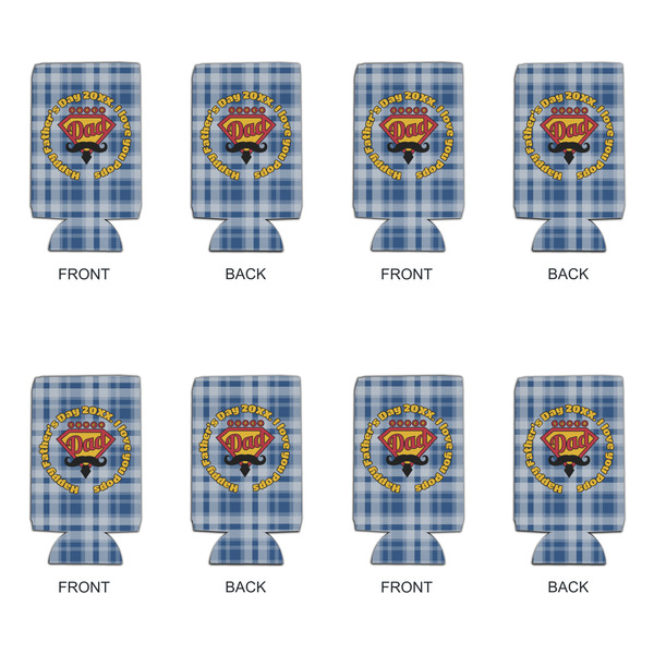 Hipster Dad 16oz Can Sleeve - Set of 4 - APPROVAL