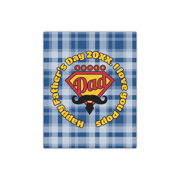 Hipster Dad 16x20 - Canvas Print - Front View