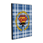 Hipster Dad Wood Prints (Personalized)