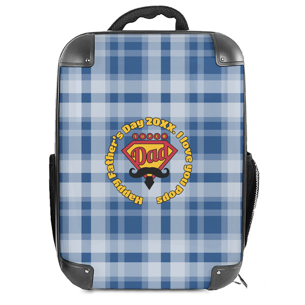 Custom Hipster Dad Hard Shell Backpack (Personalized)