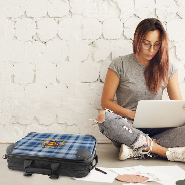 Hipster Dad 18" Laptop Briefcase - LIFESTYLE