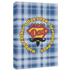 Hipster Dad Canvas Print - 20x30 (Personalized)