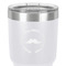 Hipster Dad 30 oz Stainless Steel Ringneck Tumbler - White - Close Up
