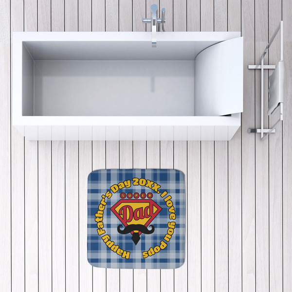 Hipster Dad 48x48 Foam Memory Mat - LIFESTYLE